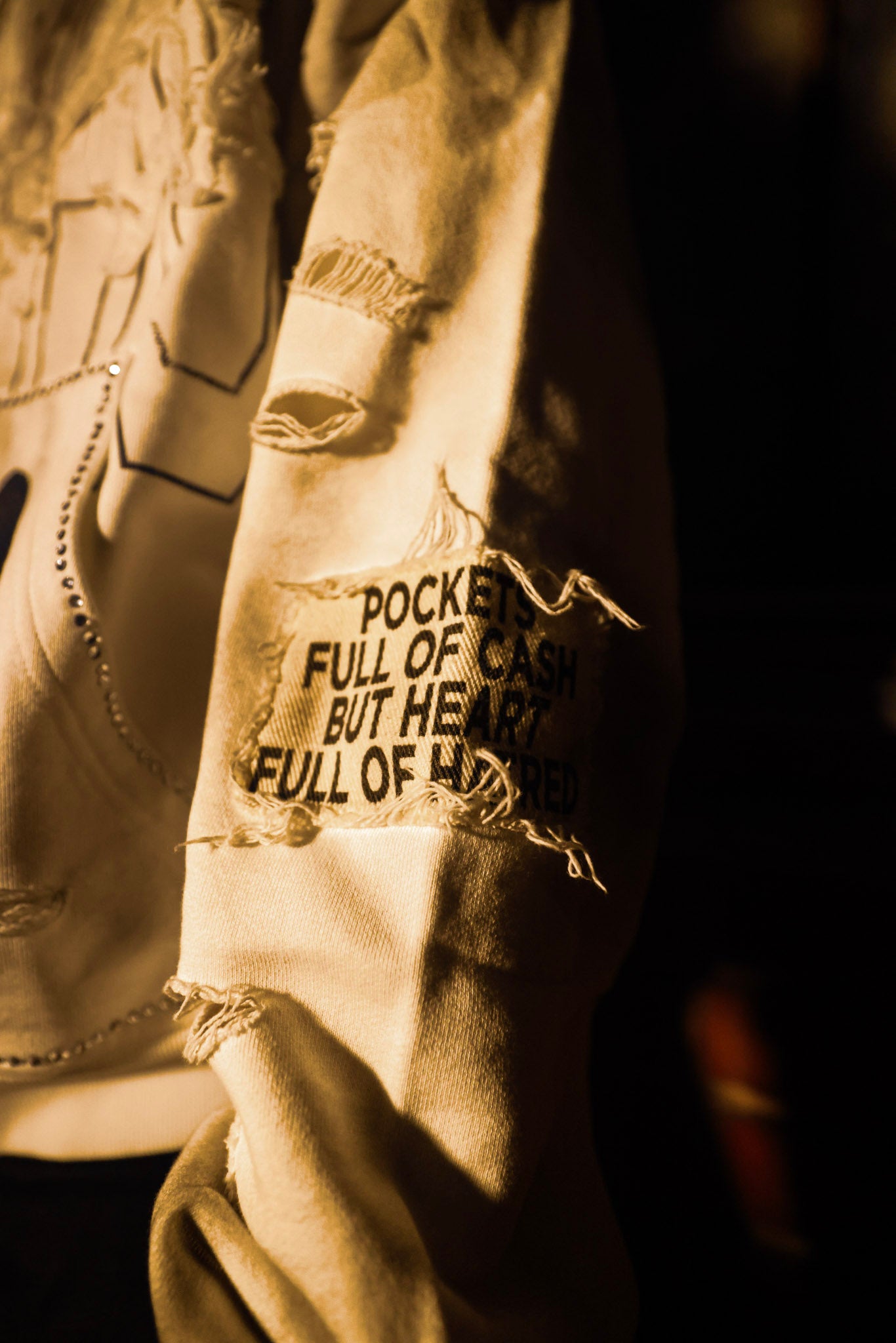 White Double Face Hoodie Zip Up