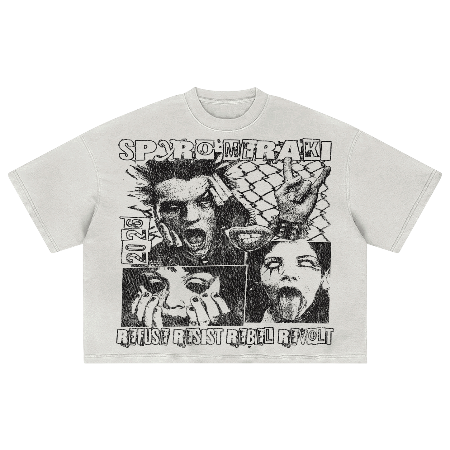 Rock Tee White