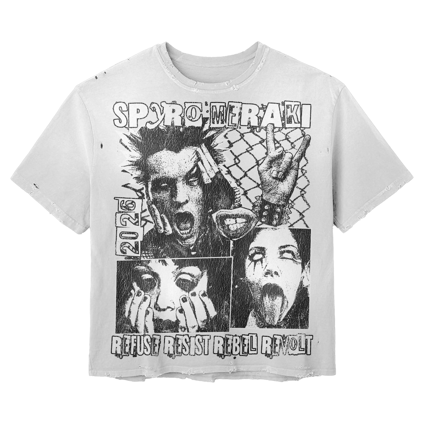 Rock Tee White