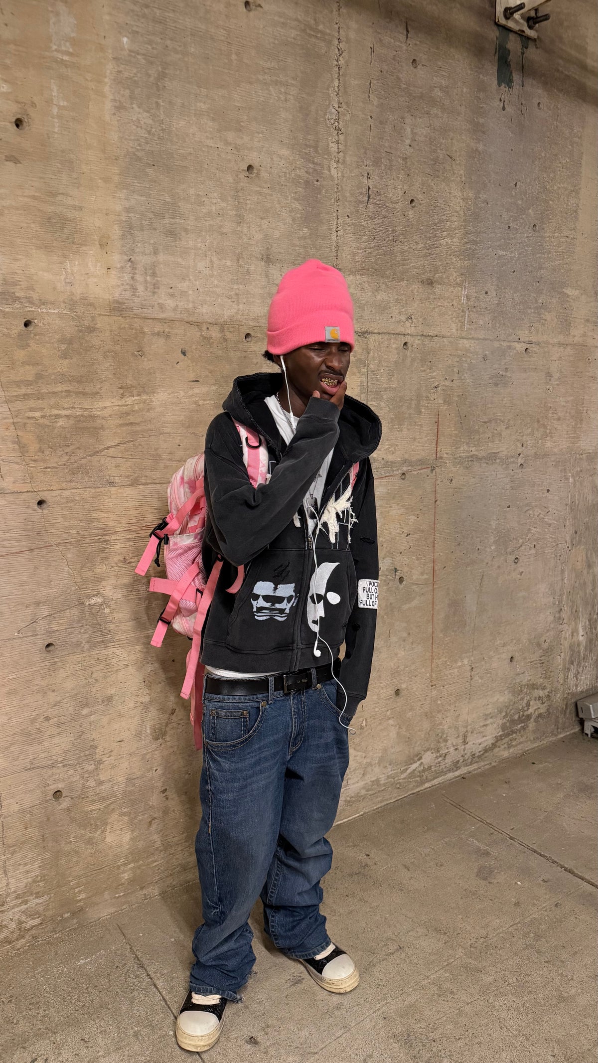 Grey Double Face V2 Zip Up