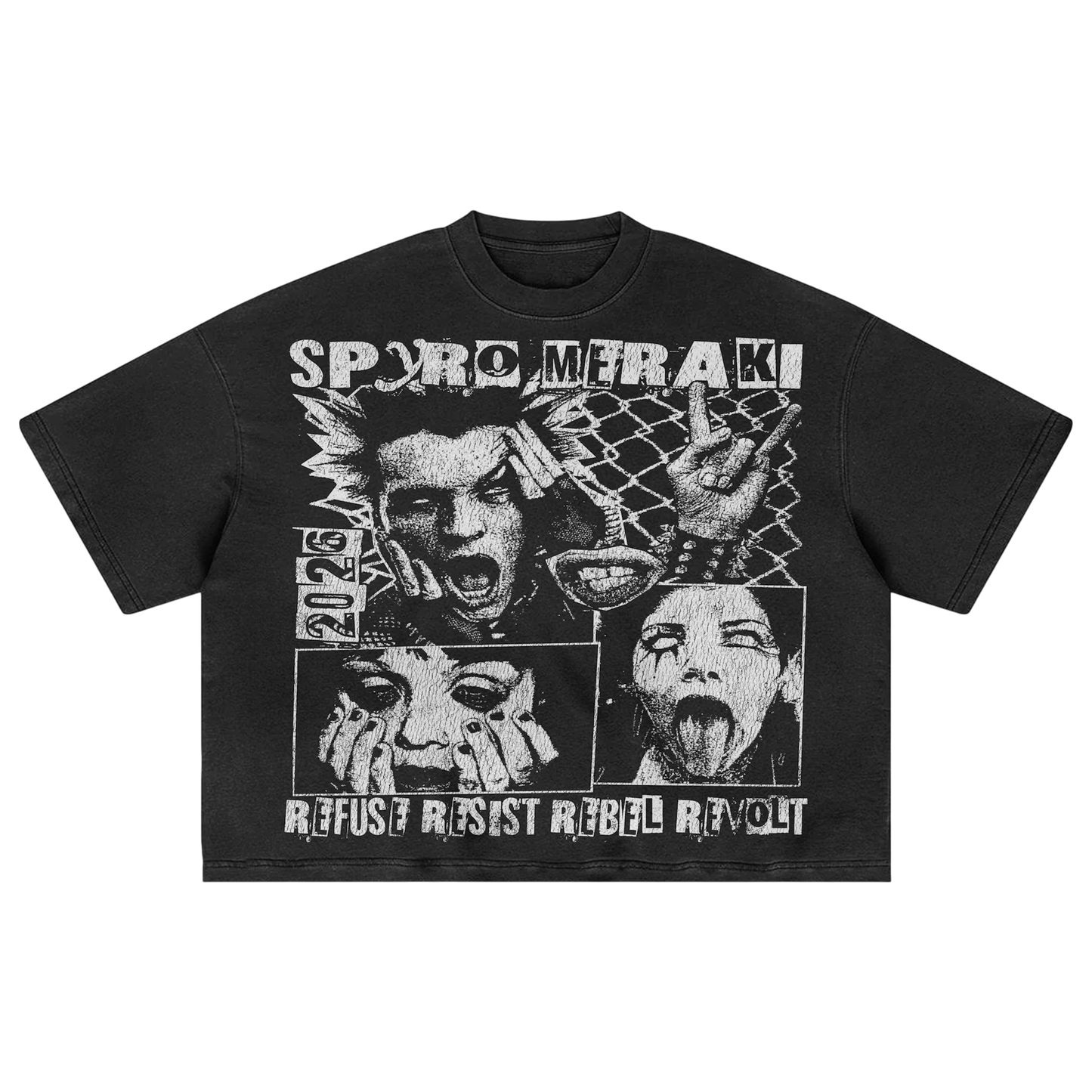 ROCK Tee Black
