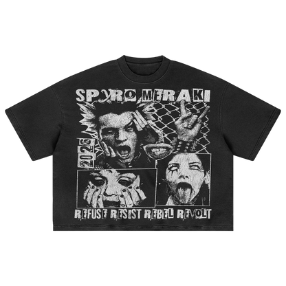 ROCK Tee Black